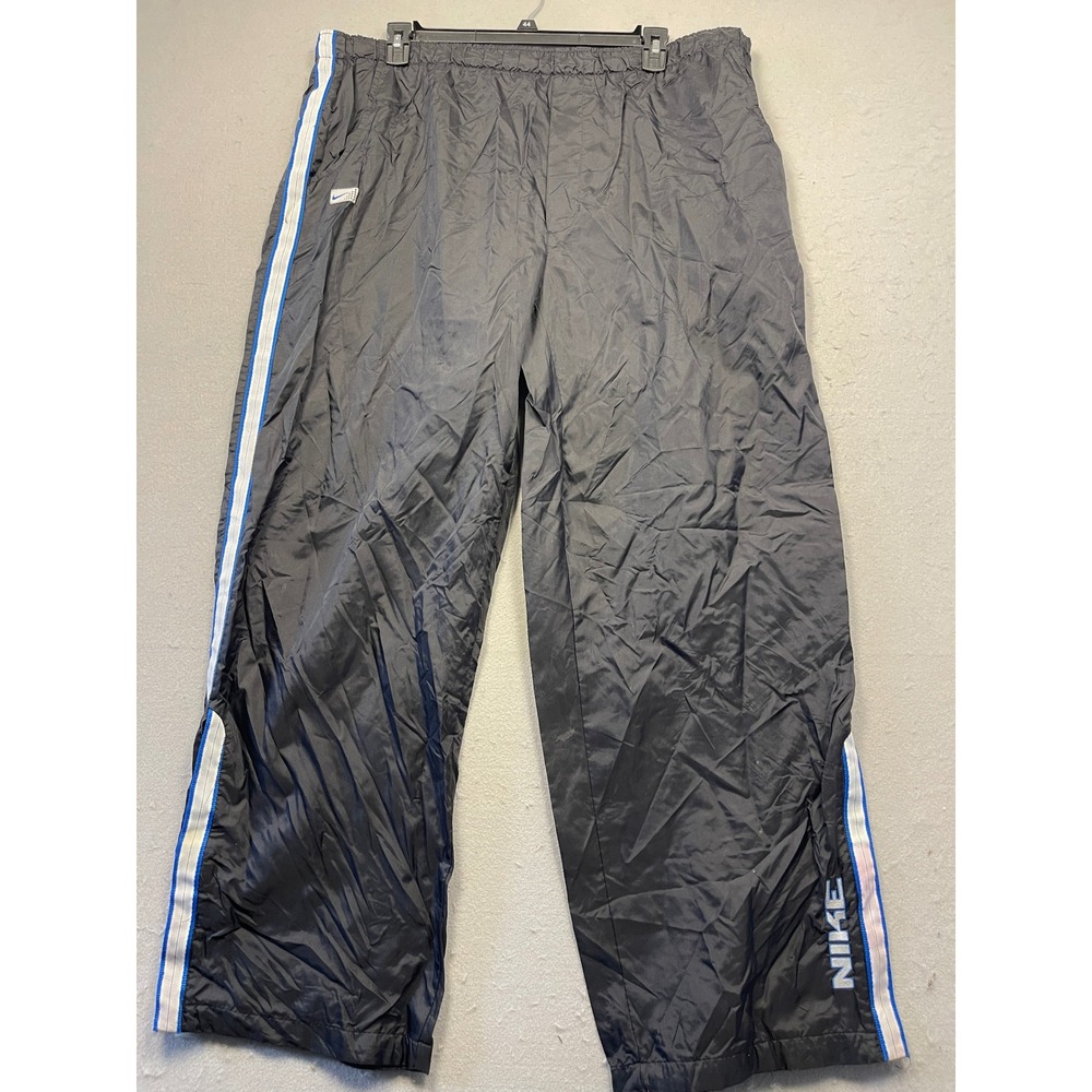 Nike Track Pants Synthetic Black Blue White 3XL Mens